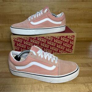 VANS Old Skool Sneakers shoes Rose Dawn True White Mens 8 Women’s 9.5 Skate